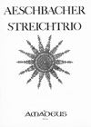 AESCHBACHER Sting trio op. 21 - Miniatur score