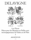 DELAVIGNE ”Les fleurs” op. 4 - Heft I