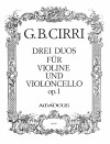 CIRRI 3 duos op. 1 for violin and violoncello