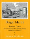 MARINI ”Sonate e Danze” op. 22 - Volume II