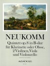 NEUKOMM Quintett B-dur op. 8 - Part.u.St.