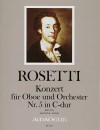 ROSETTI Oboenkonzert Nr. 5 C-dur (RWV C29) - Part.