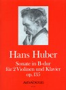 HUBER, Hans Sonate op. 135 in B-dur