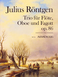 RÖNTGEN Trio op. 86 für Flöte, Oboe, Fagott